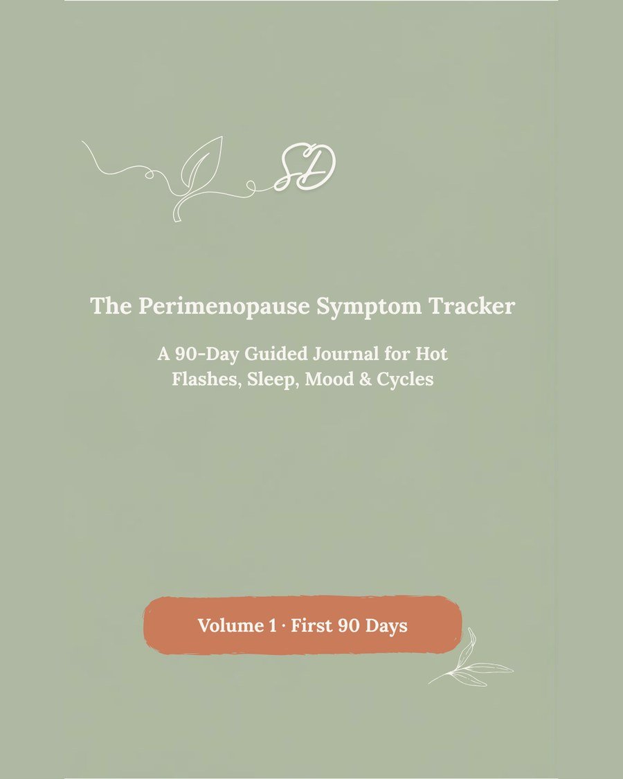 The Perimenopause Symptom Tracker cover